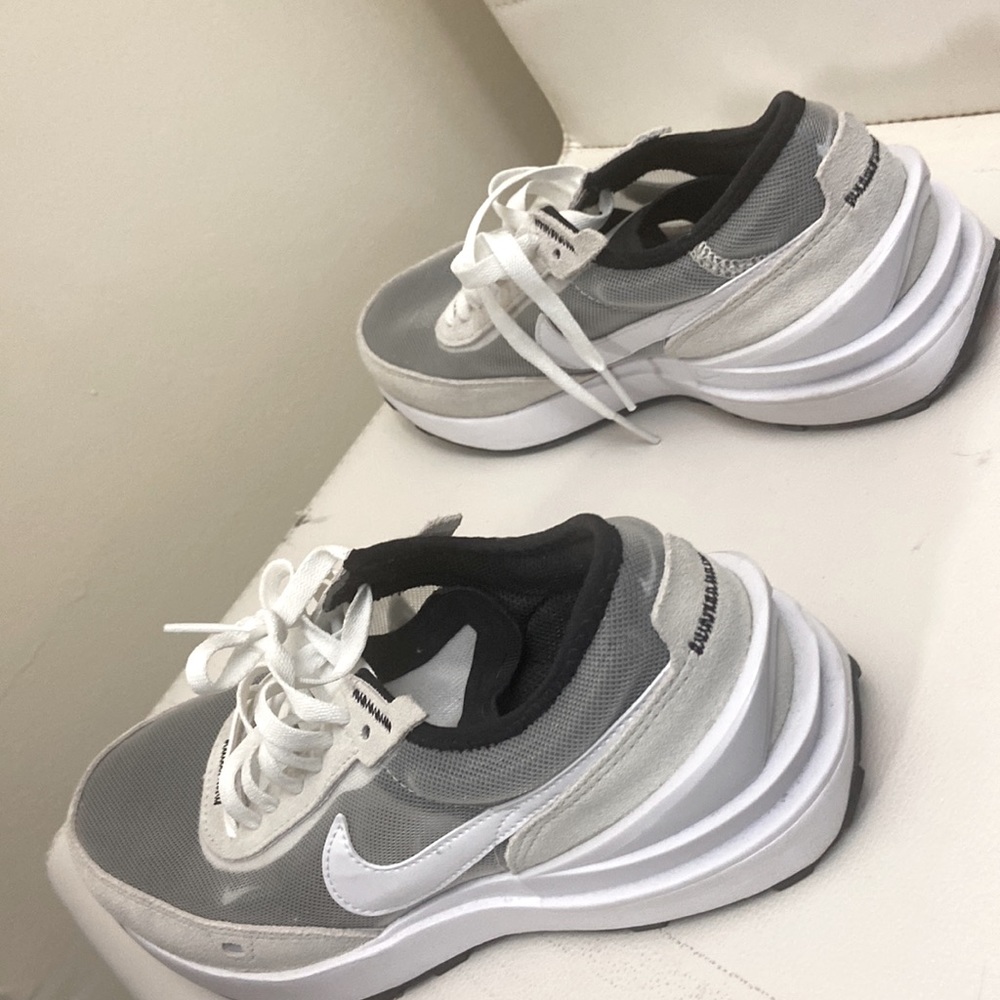 Nike Waffle One White/Grey - Picture 4 of 6